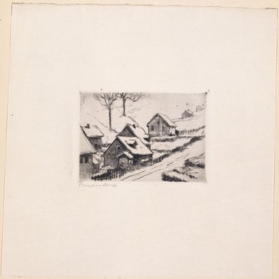 Winter in the Mountains by Hermann Struck